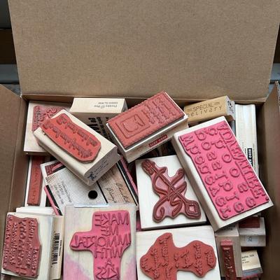 Mystery Collection Of Crafting Stamps Number Nine