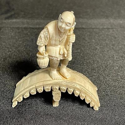 Netsuke Carved Figurine