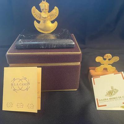 2 Columbian Reproductions With Certifications