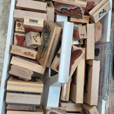 Mystery Collection Of Crafting Stamps Number 63