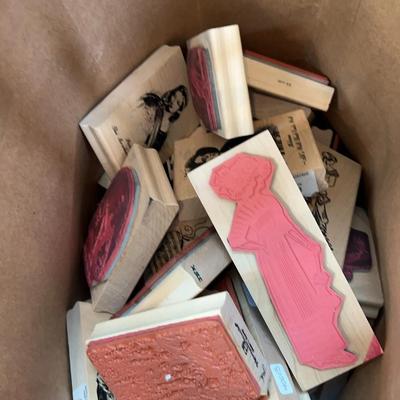 Mystery Collection Of Crafting Stamps Number 53