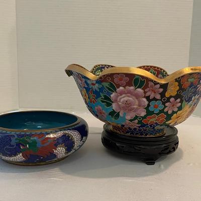 Chinese Cloisonne Bowls