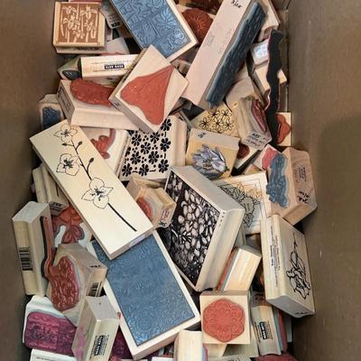 Mystery Collection Of Crafting Stamps Number 60