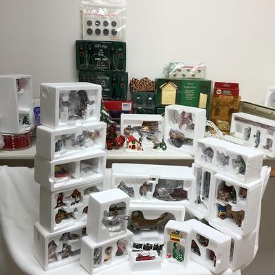 Large Collection Of Department 56 Figurines & Accessories #1