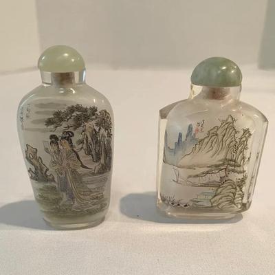 Chinese Reverse Painted Snuff Bottles