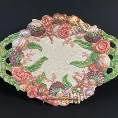 Fitz And Floyd Oceana Platter 