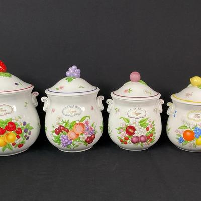 The Lenox Orchard Canister Set