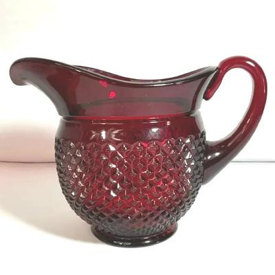 Westmoreland Ruby Red Pitcher 