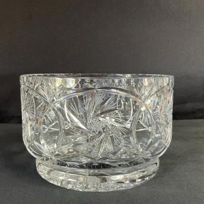 Crystal Centerpiece Bowl