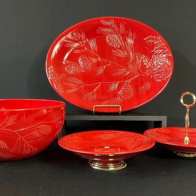 Lenox “Rustic Berry” Serving Pieces