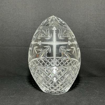 Sullivans 24% PbO Giant Crystal Egg 