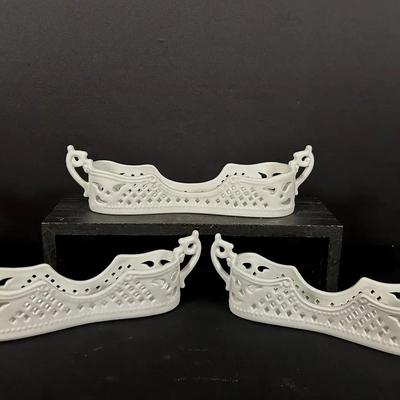 Porcelain Utensil Trays