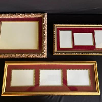 Gold Gallery Wall Frames