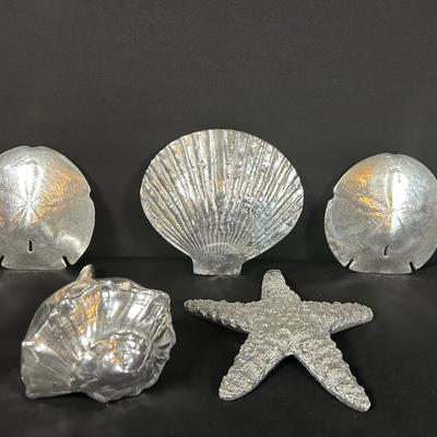 Pewter Shell Collection