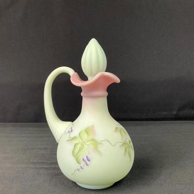 Fenton Lotus Mist Burmese Cruet