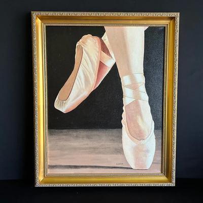 Ballet Shoes- Original Painting 