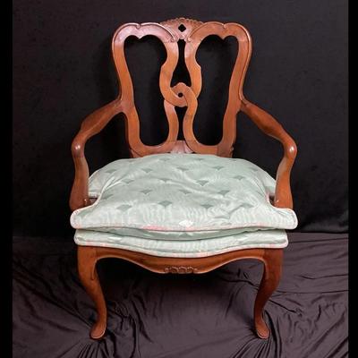 Vintage French Provincial Style Arm Chair
