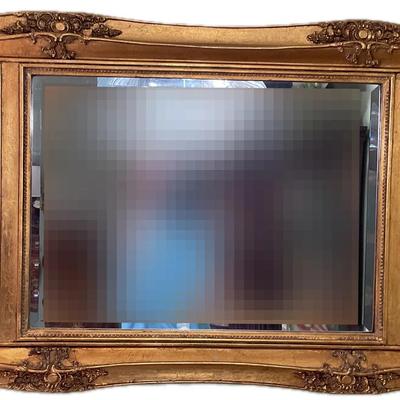 Antique French Mirror Duquesnoy Cast Marble Relief Putti Cherubs Style