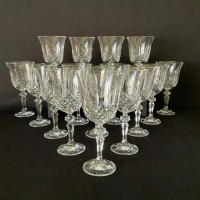 16 Crystal Goblets