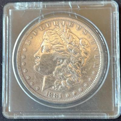 1881 Morgan Silver Dollar