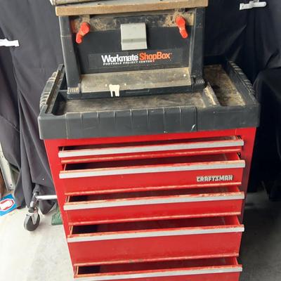Craftsman And Workmate Tool Storage