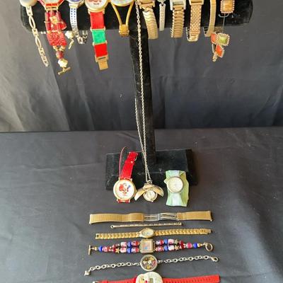 17 Nonworking Watches, Two Bands And A Bracelet