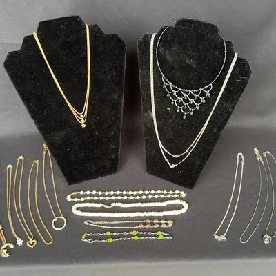 Variety Of Necklaces. 18 Total