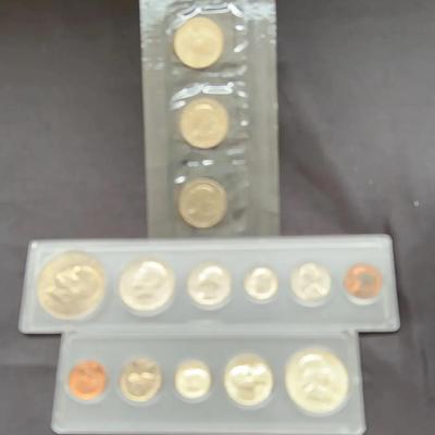 Set of Uncirculated Coins From 1962, 1971 And 1980