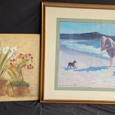 Two Professionally Framed Reproductions