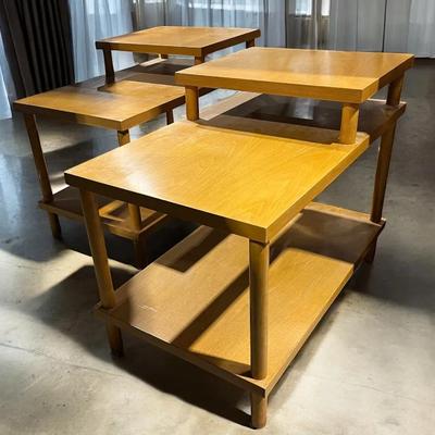 Two Tier Vintage Side Tables