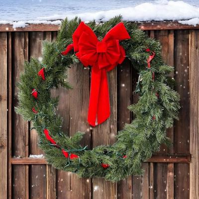 Large Classic Holiday Wreath 
