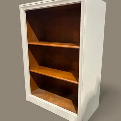 Two Tone Pine Bookcase 