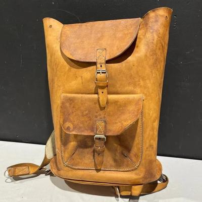 Bree Leather Saddle Bag Backpack Satchel 