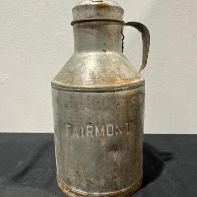 Vntg Fairmount Milk Can
