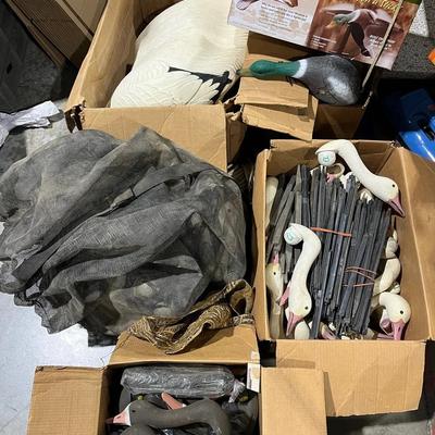 Duck & Goose Hunt Decoys Huge Mystery Lot 