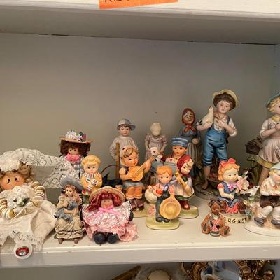 Treasure Trove of Timeless “Napcoware” “Homco”  Figurines