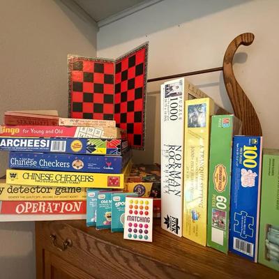 Vintage Games and Puzzles