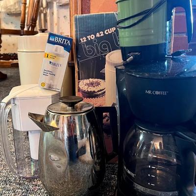 “Brita” Filter, Coffe Maker, & More
