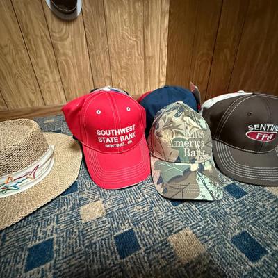 Assortment of Local Hat Collection Greg Norman Sun Hat