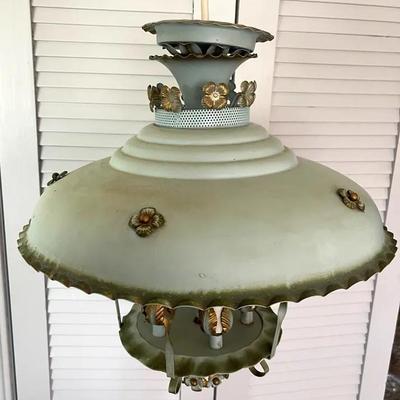 “Union Made” Vintage Light Fixture