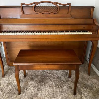 “Harrington” Piano and Bench