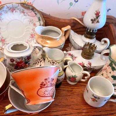 Table Creamers, Teacups, & More