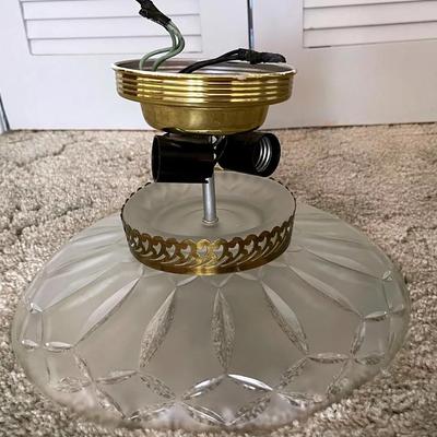 Vintage Glass Light Cover
