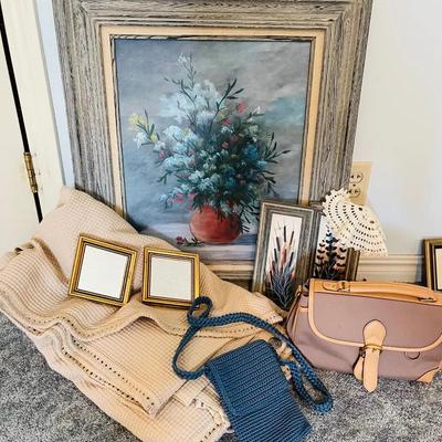 Wall Decor, Throw, Purses and More