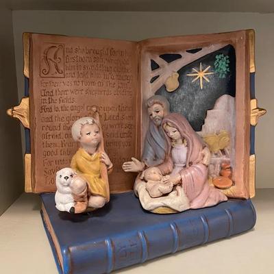 Musical Bible Story Ceramic Figurine