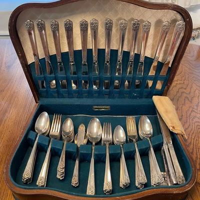“WM. Rogers” Silver-Plated Flatware