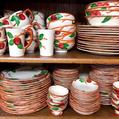 Vintage “Franciscan” Apple Dinnerware