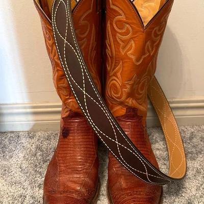 Mens Vintage Brown “Justin” Boots