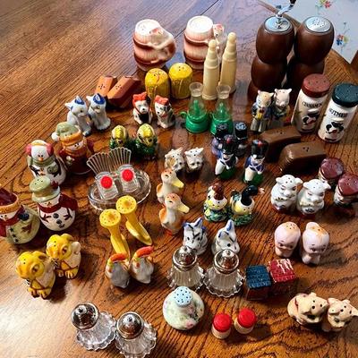 Vintage Salt and Pepper Shaker Collection