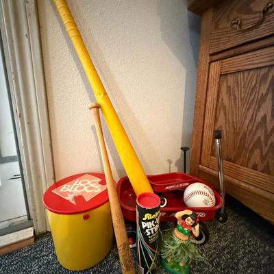 Radio Flyer’s, Slinky Pic-Up Stixs, & Vintage Loc Blocks